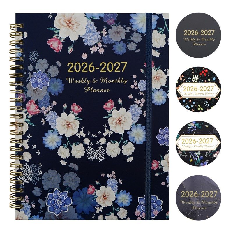 2026-2027 A5 Spiral Planner muistikirja 2026-2027 A5 Spiral Planner muistikirja