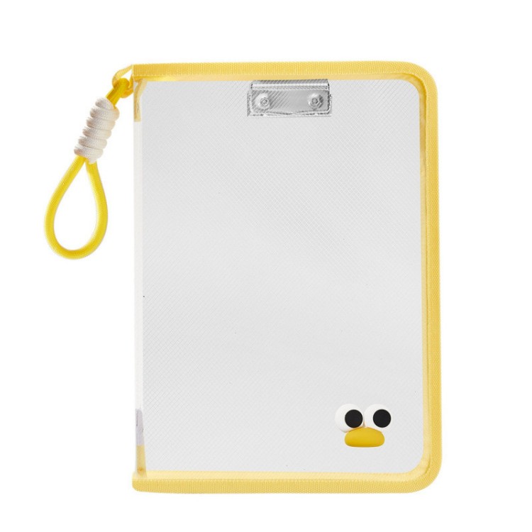A4 läpinäkyvä vedenpitävä paksu vetoketjullinen asiakirjalaukku A4 läpinäkyvä vedenpitävä paksu vetoketjullinen asiakirjalaukku