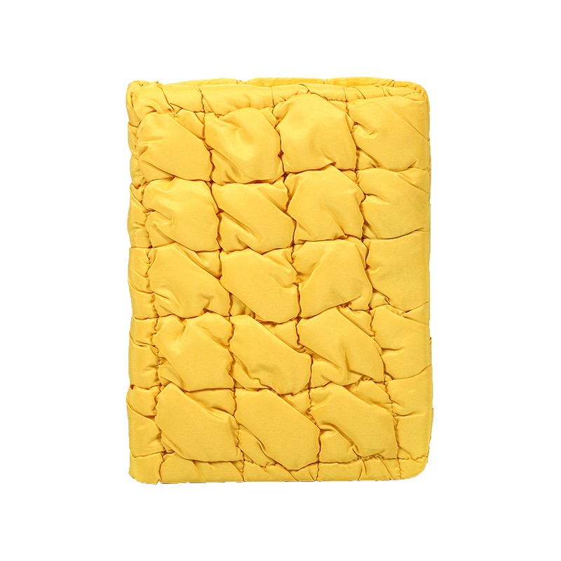 A5 pehmeästä kankaasta pörröinen tikattu muistikirja