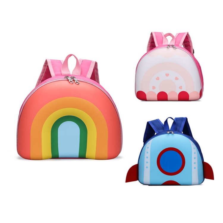 Rainbow 3D sarjakuva lasten reppu